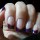 french manicure using nail guide stickers